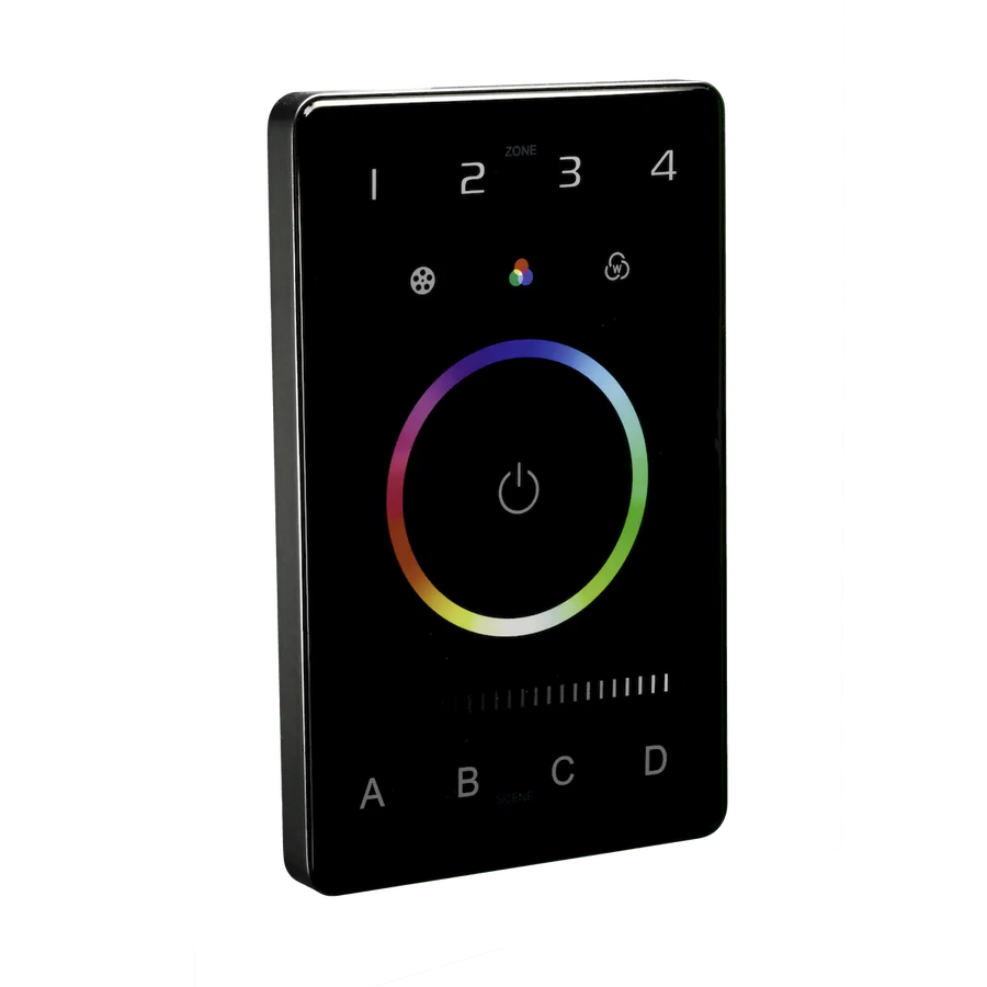 DMX RGBW Wall Control