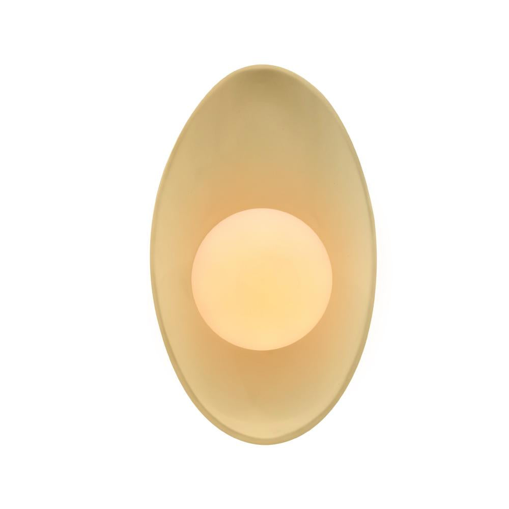 Justice Design Group RADIANCE CER-6553-MGRN-BRSS-BEIG-TWST-LED1-700 Pendant - Matte Green