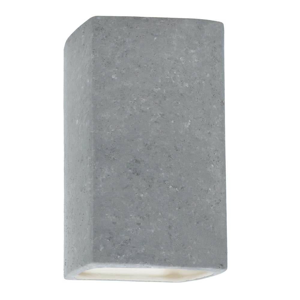 Justice Design Group CER-5955W-CONC Flush Mount - Gray