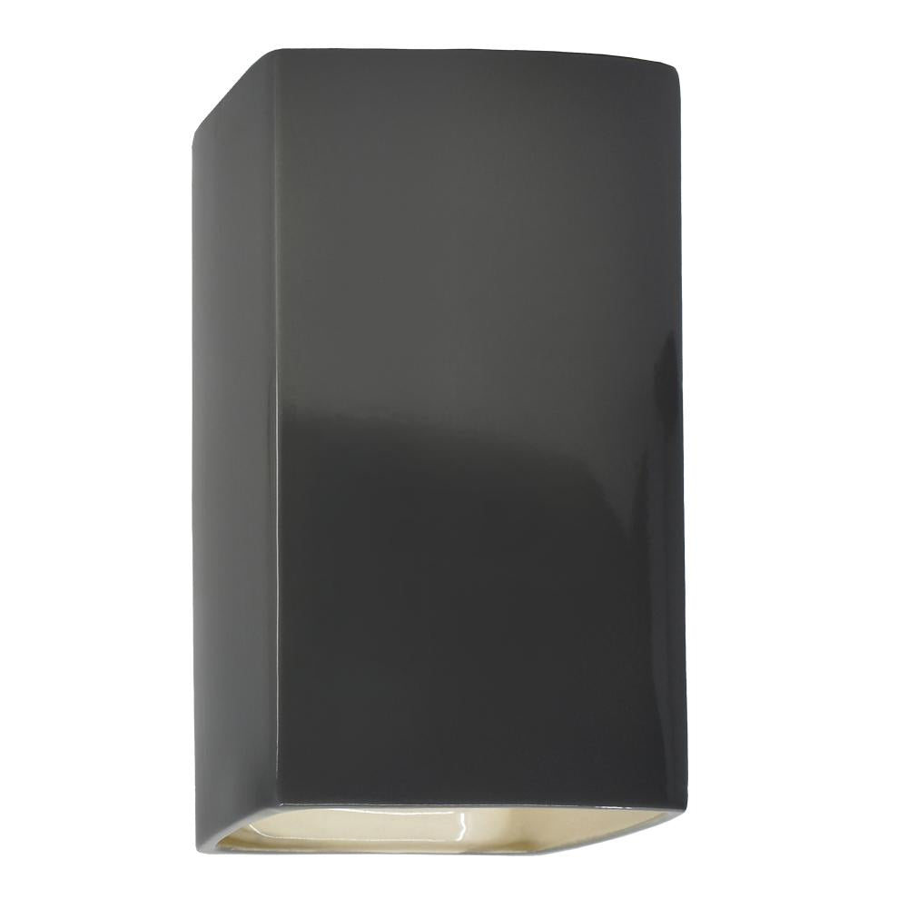 Justice Design Group CER-5955W-GRY Flush Mount - Gray