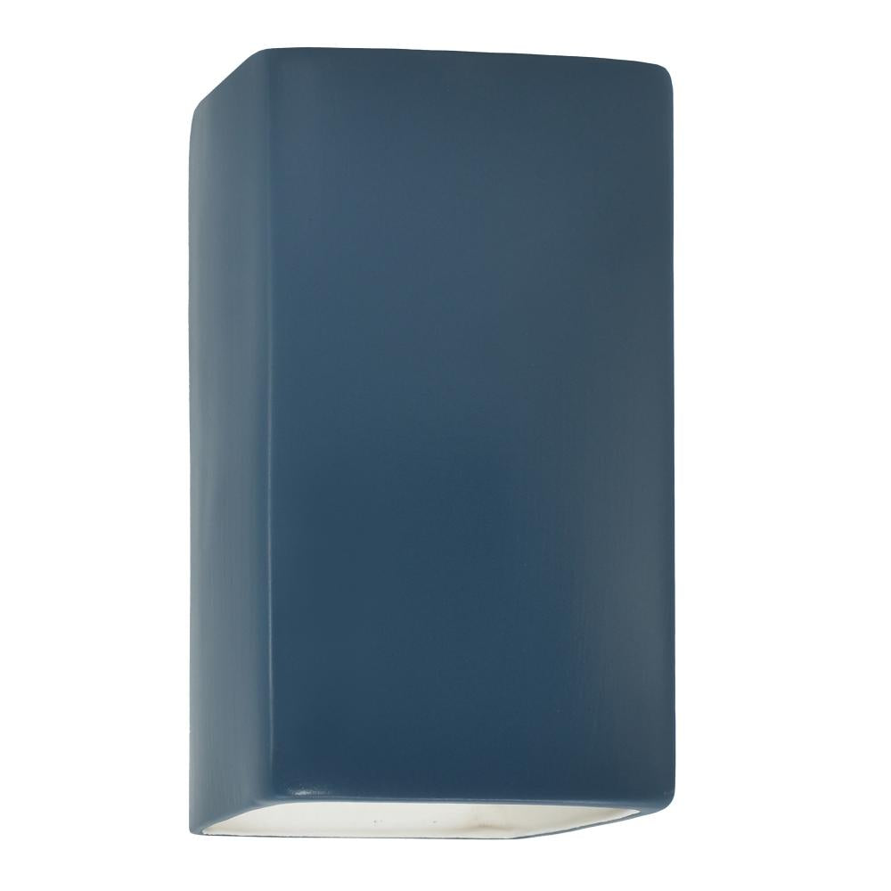 Justice Design Group CER-5955W-MID Flush Mount - Blue