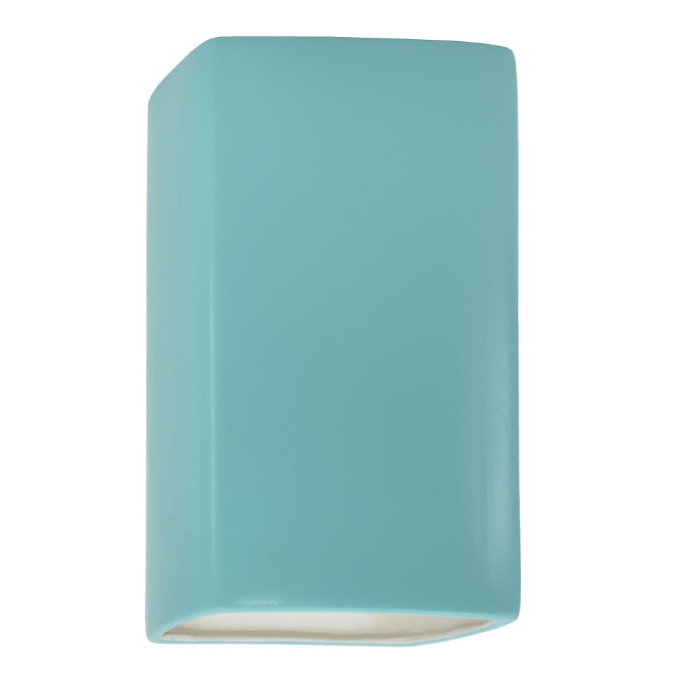 Justice Design Group CER-5955W-RFPL Flush Mount - Blue