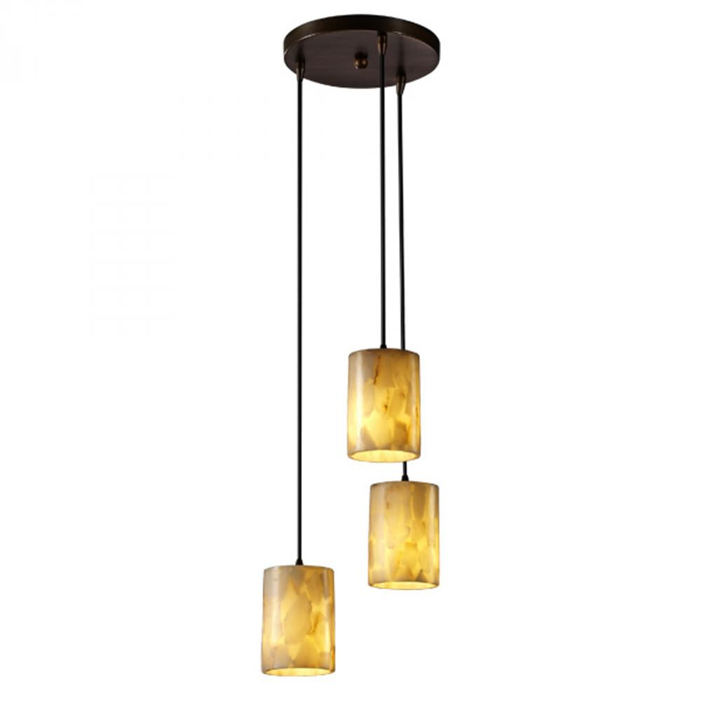 Justice Design Group PENDANTS ALR-8818-10-DBRZ Pendant Transitional - Bronze