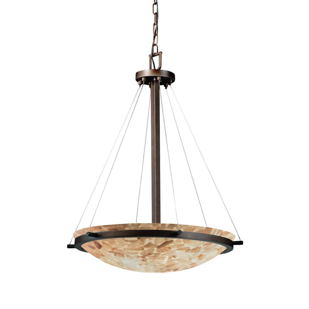 Justice Design Group RING FAMILY ALR-9692-35-DBRZ Pendant Transitional - Bronze