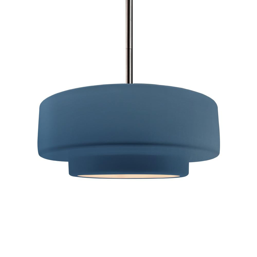 Justice Design Group RADIANCE CER-6543-MID-NCKL-RIGID-LED1-700 Pendant - Midnight Sky