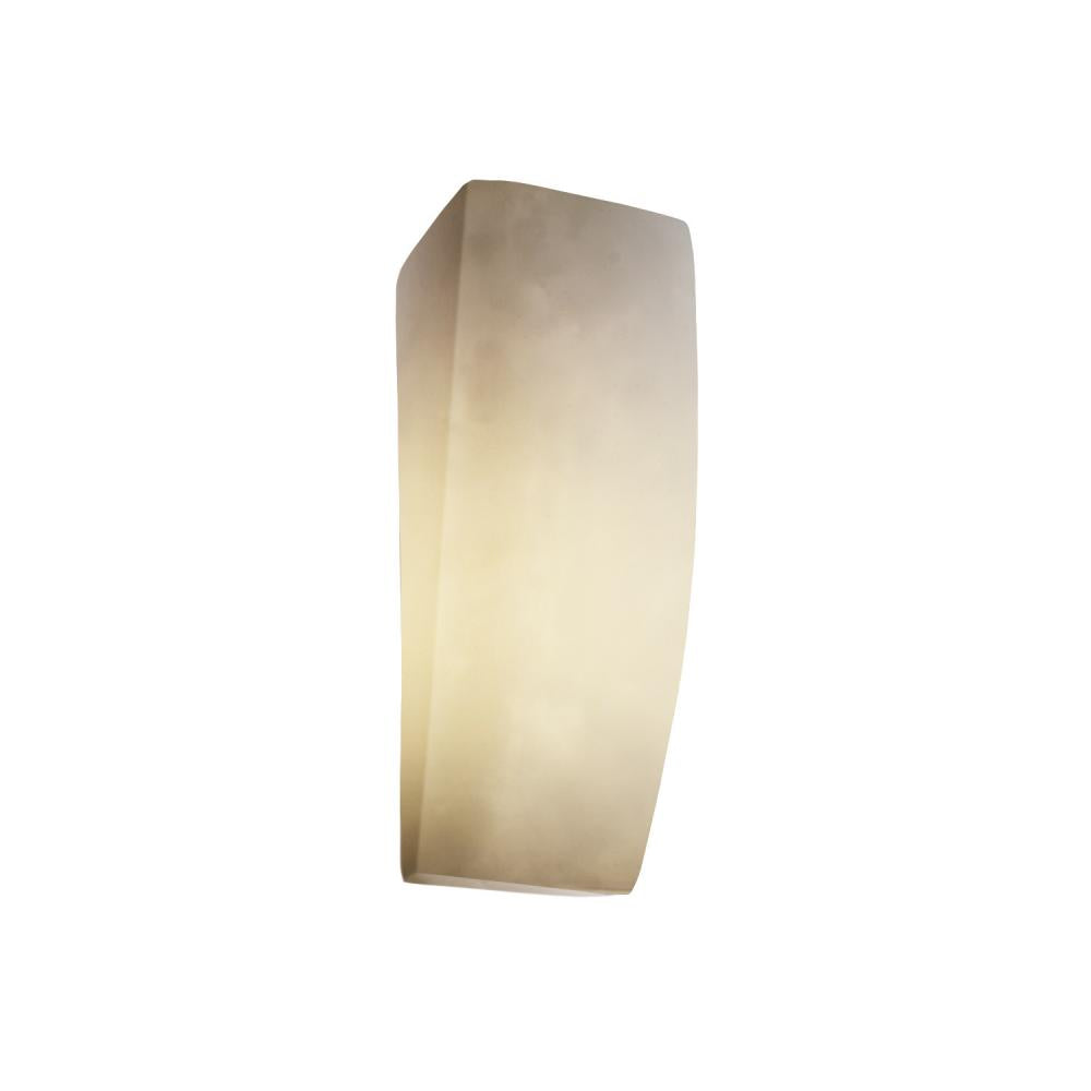 Justice Design Group WALL SCONCE (NO METAL) CLD-5135 Sconce Traditional - Ada Compliant