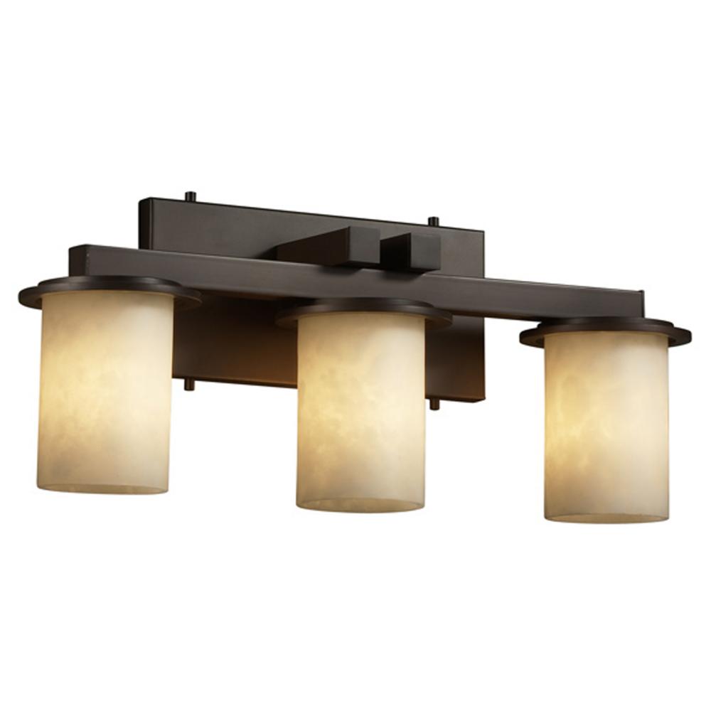 Justice Design Group DAKOTA FAMILY CLD-8773-10-DBRZ Bathroom Fixture Traditional - Bronze