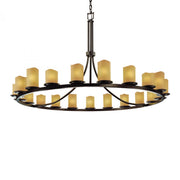 Dakota 21-Light 1-Tier Ring Chandelier