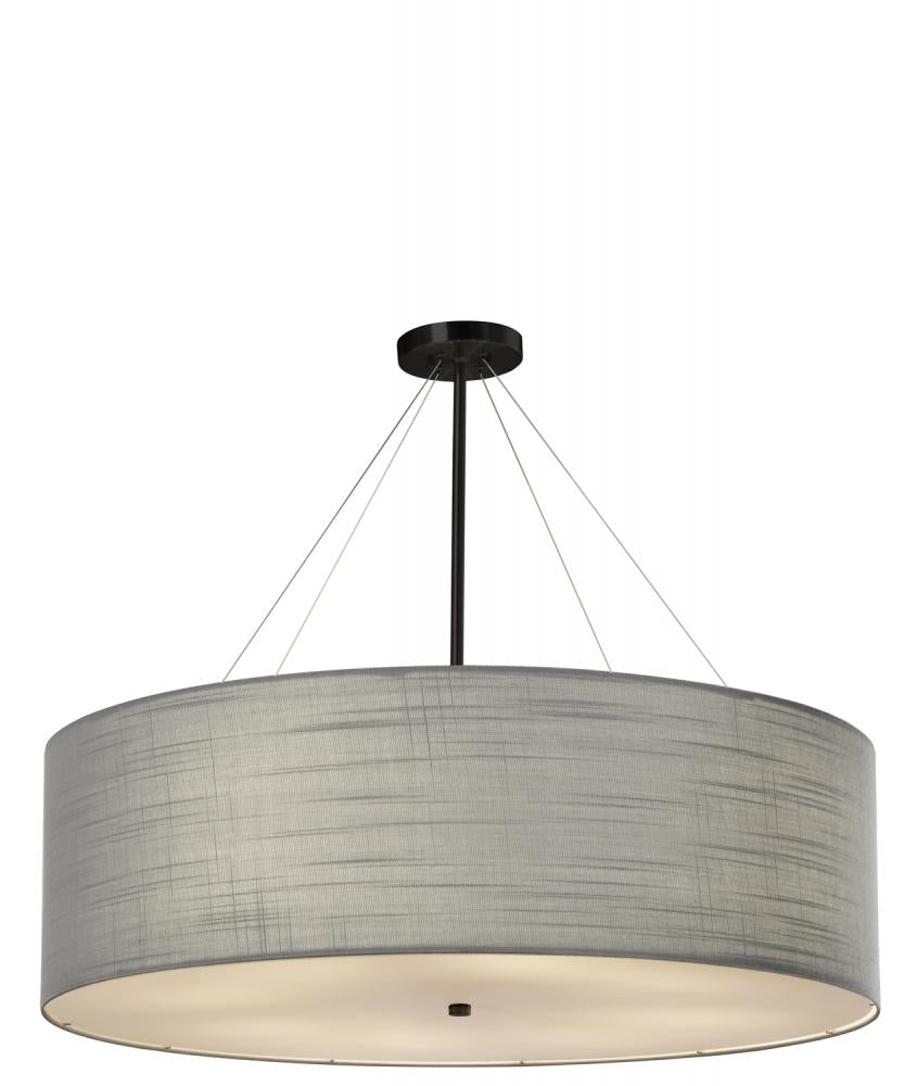 Justice Design Group CLASSIC FAB-9594-GRAY-MBLK Pendant - Matte Black Mblk