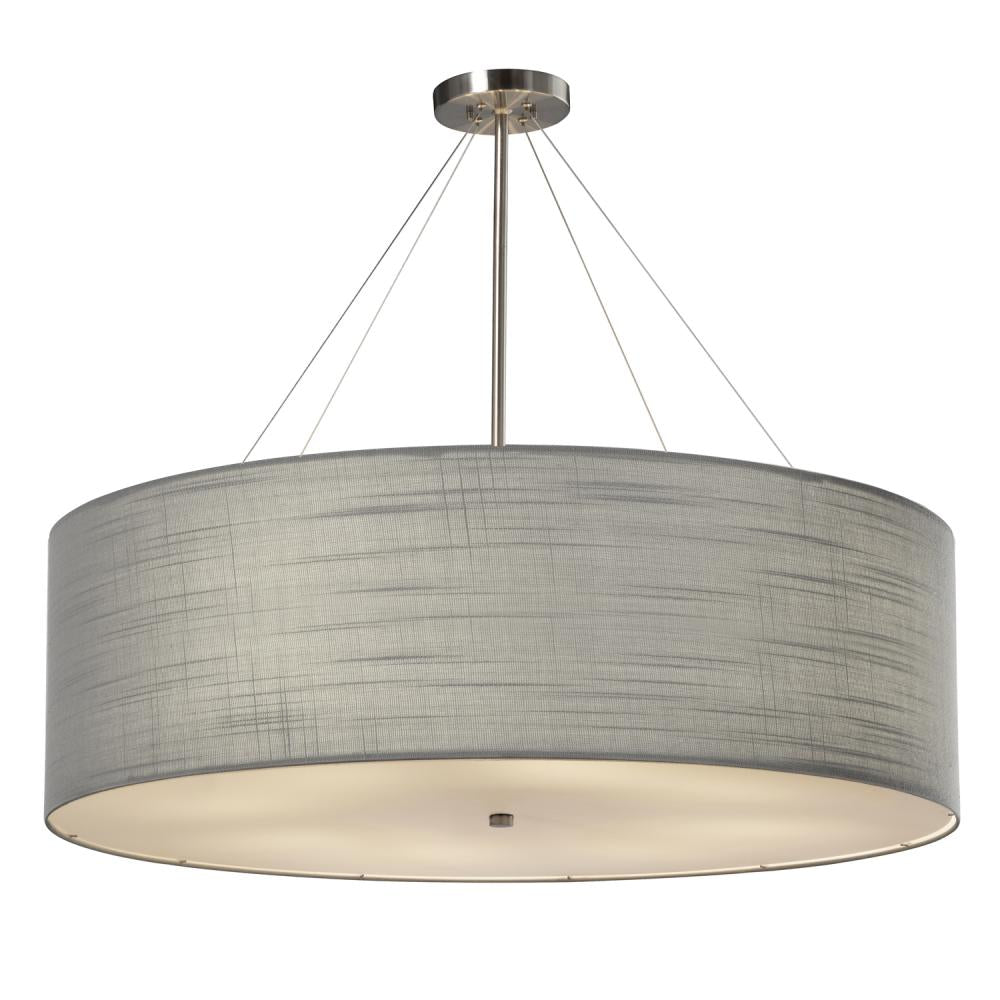 Justice Design Group CLASSIC FAB-9594-GRAY-NCKL Pendant - Brushed Nickel Nckl