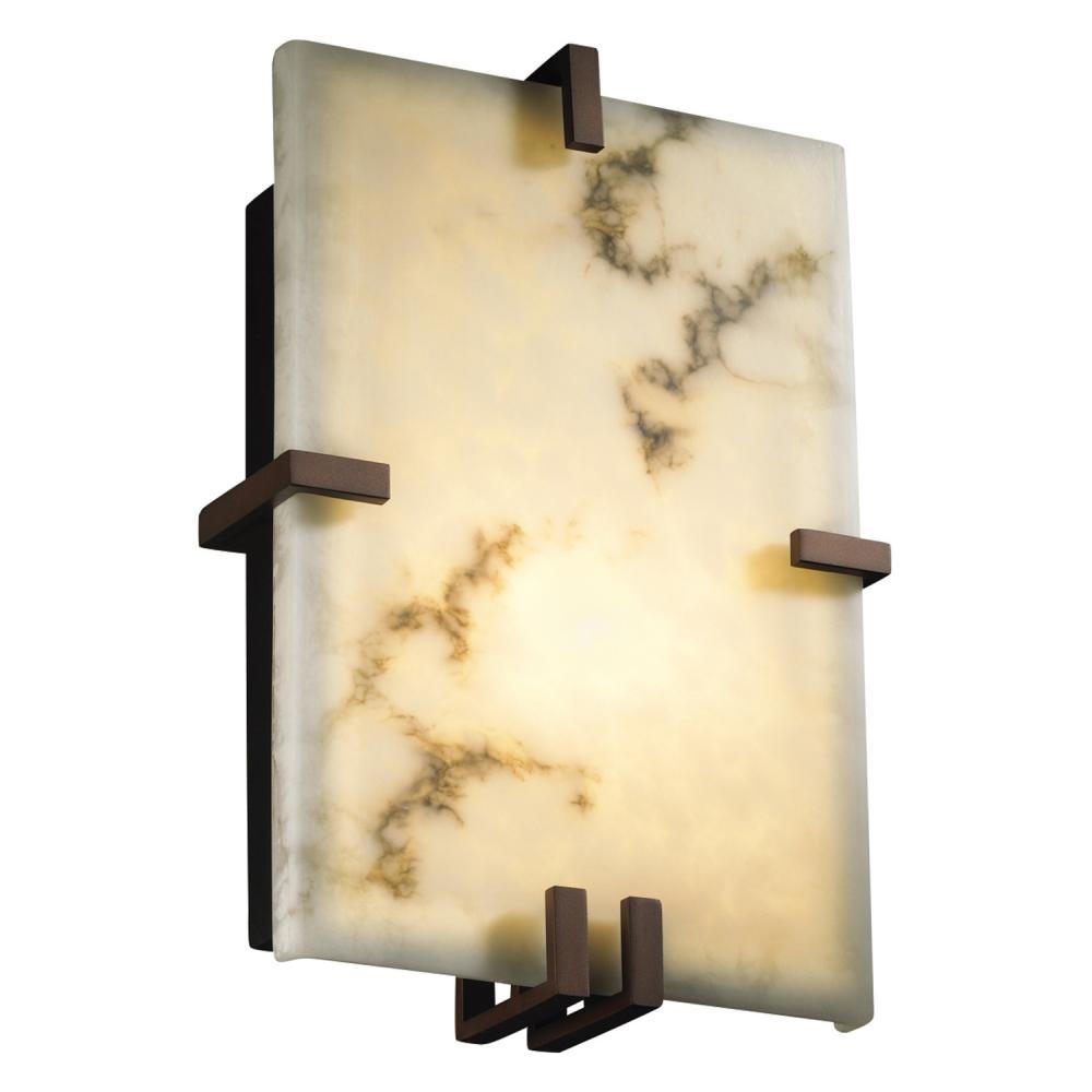 Clips Rectangle Wall Sconce (ADA) light