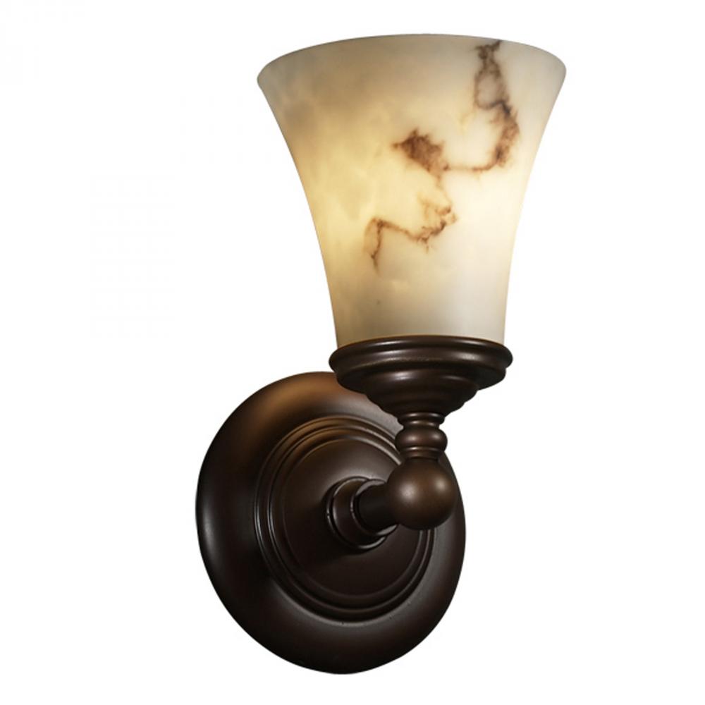 Justice Design Group TRADITION FAMILY FAL-8521-20-DBRZ Sconce Traditional - Bronze