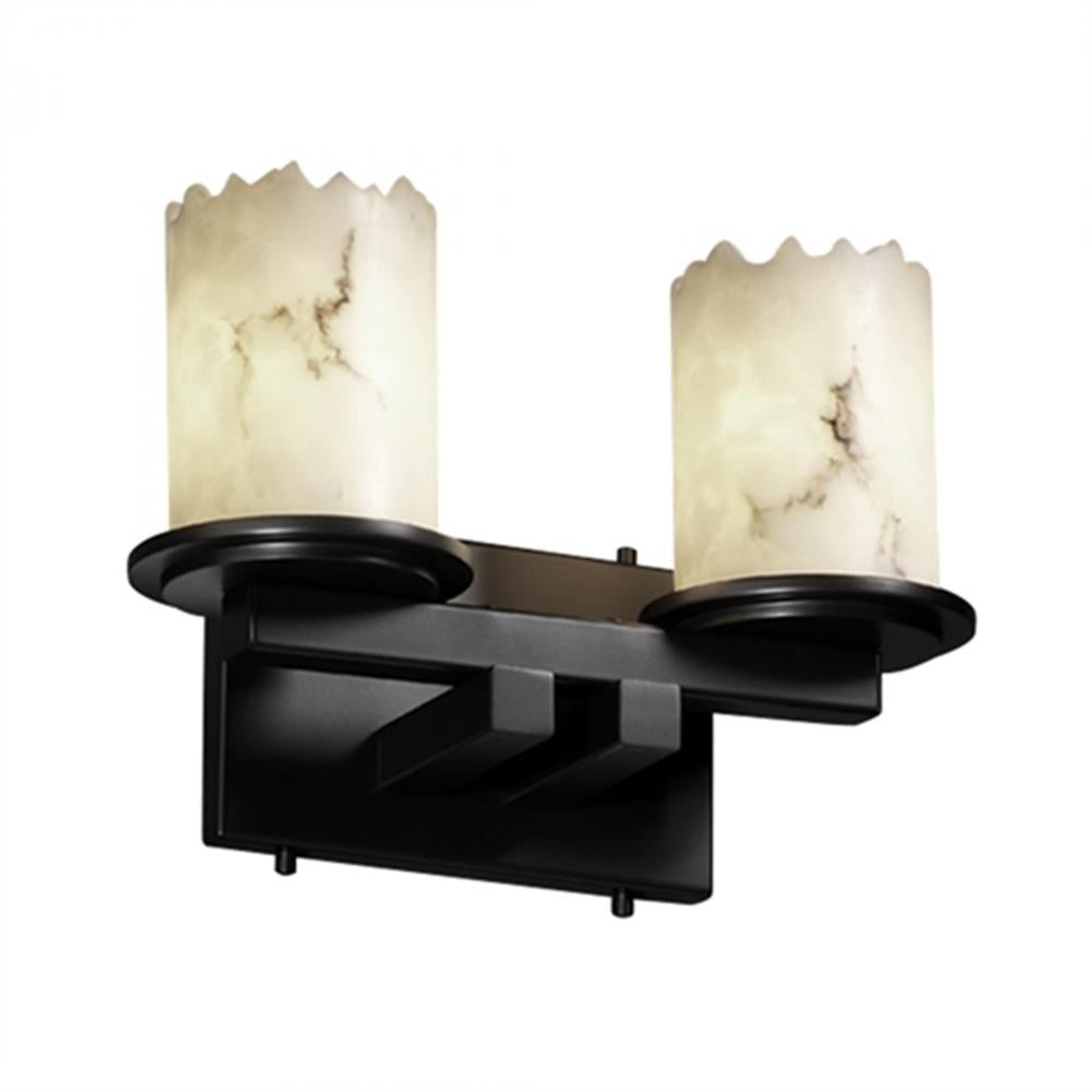 Justice Design Group DAKOTA FAMILY FAL-8772-12-MBLK Bathroom Fixture Traditional - Black