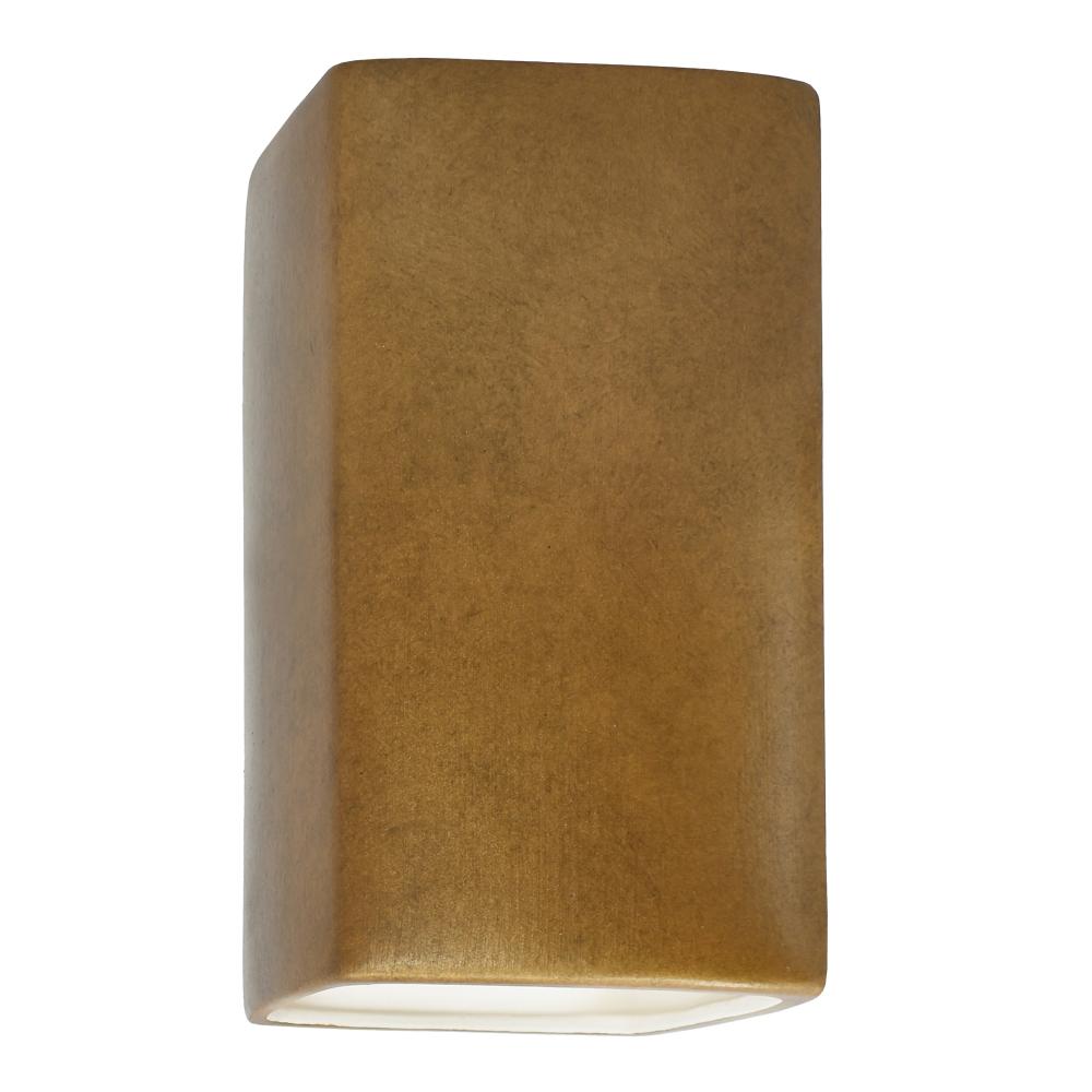 Justice Design Group CER-5955W-ANTG Flush Mount - Gold