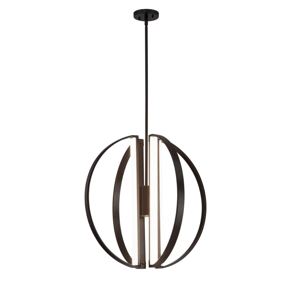 Justice Design Group LIV NSH-4302-MBLK Chandelier - Matte Black Mblk