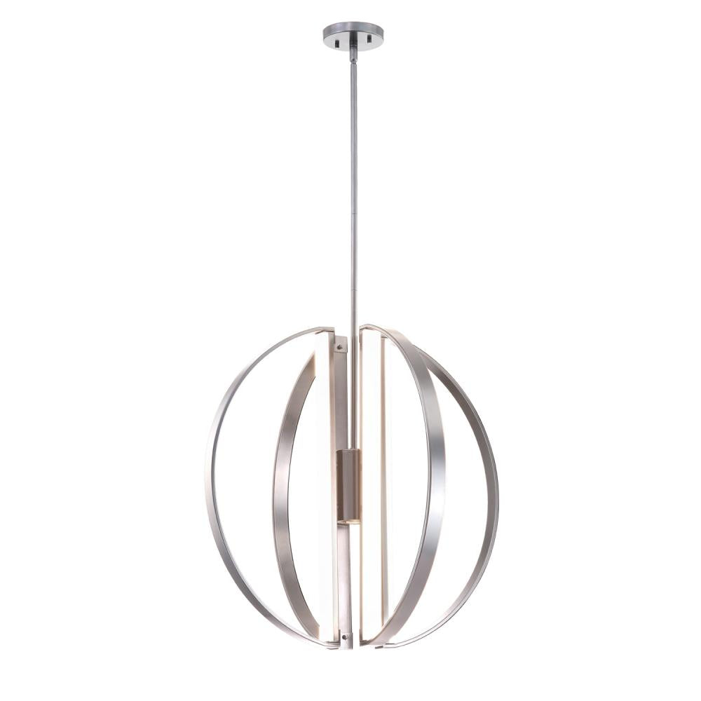 Justice Design Group LIV NSH-4302-NCKL Chandelier - Brushed Nickel Nckl