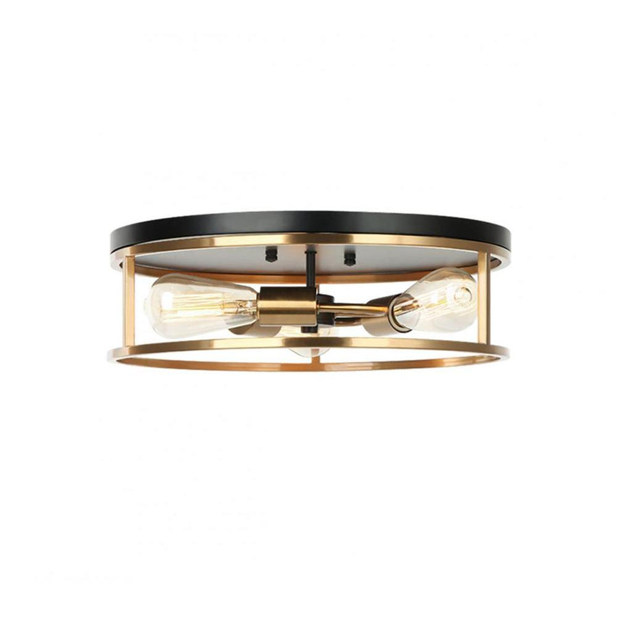 Knox Round 3-Light Flush-Mount