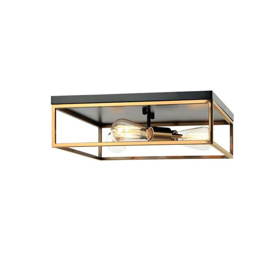 Knox Square 3-Light Flush-Mount