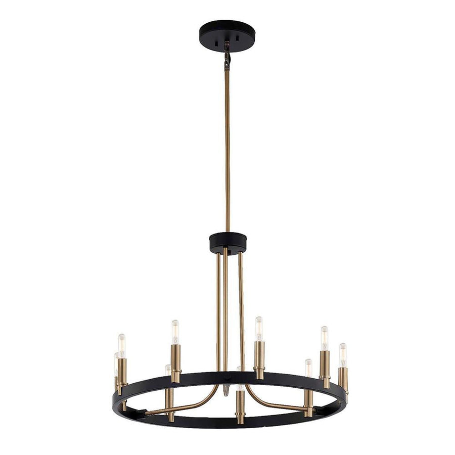 Clayton 23��� 1-Tier 9-Light Chandelier
