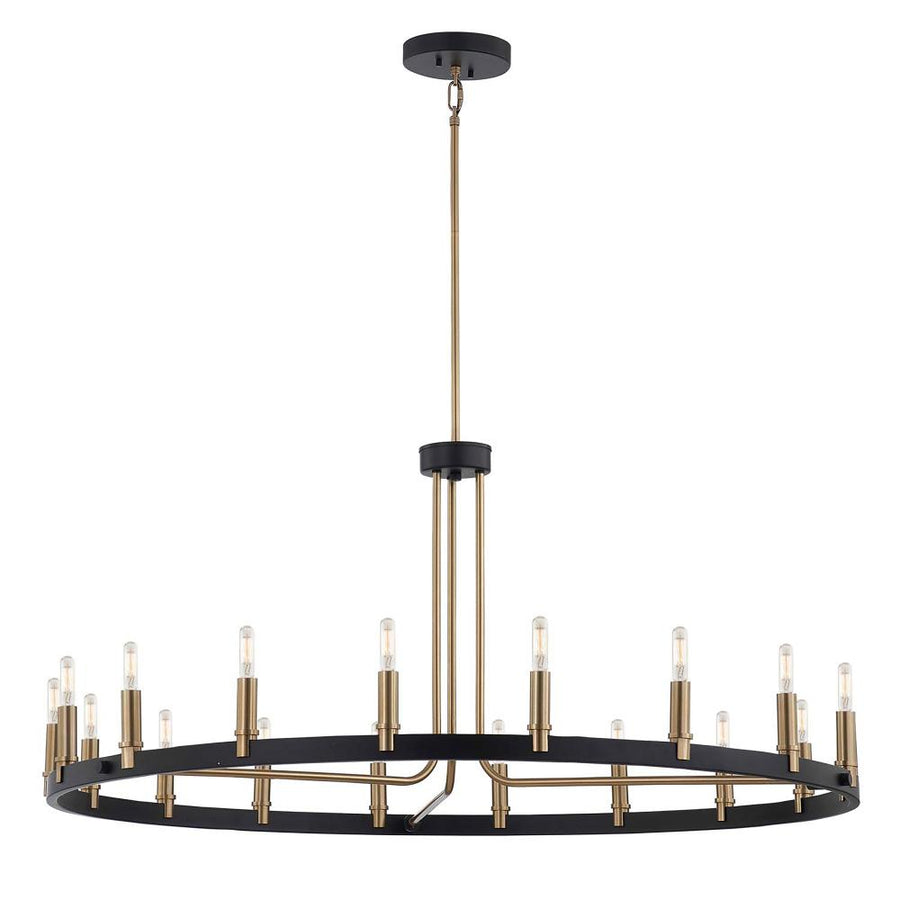 Clayton 42��� 1-Tier 18-Light Chandelier