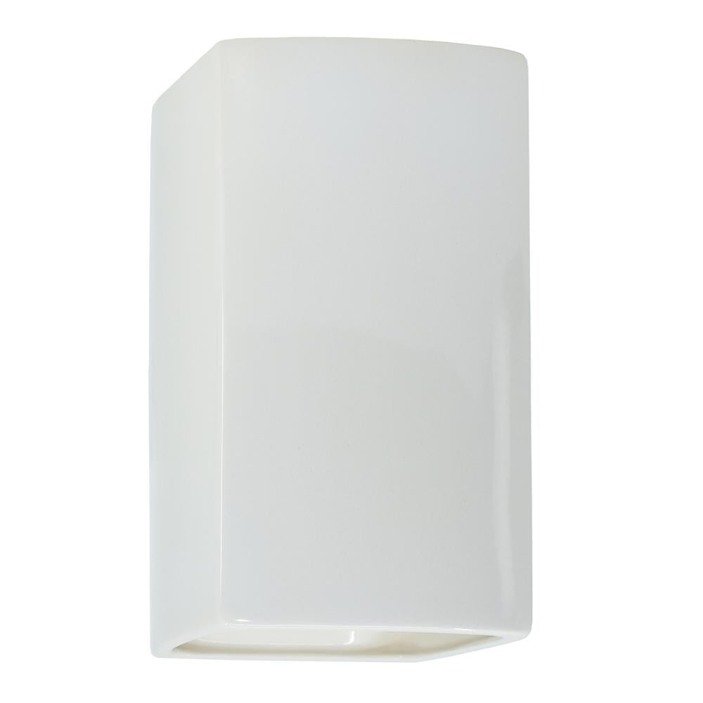 Justice Design Group CER-5955-WTWT Flush Mount - White