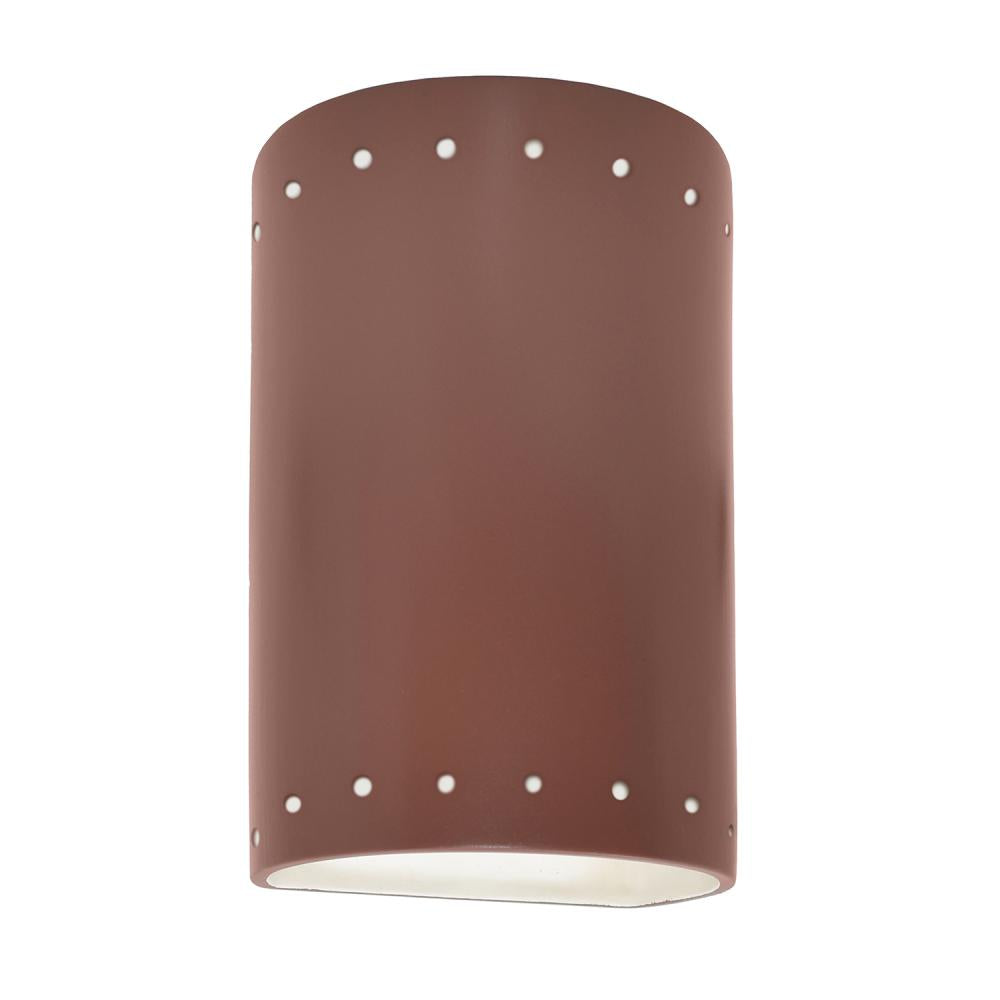 Justice Design Group CER-5990-CLAY-LED1-1000 Flush Mount - Brown