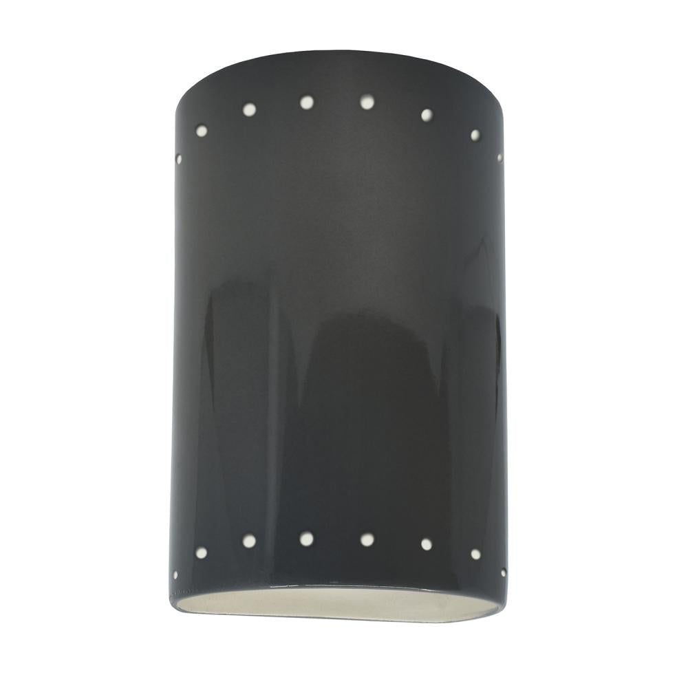 Justice Design Group CER-5990-GRY Flush Mount - Gray