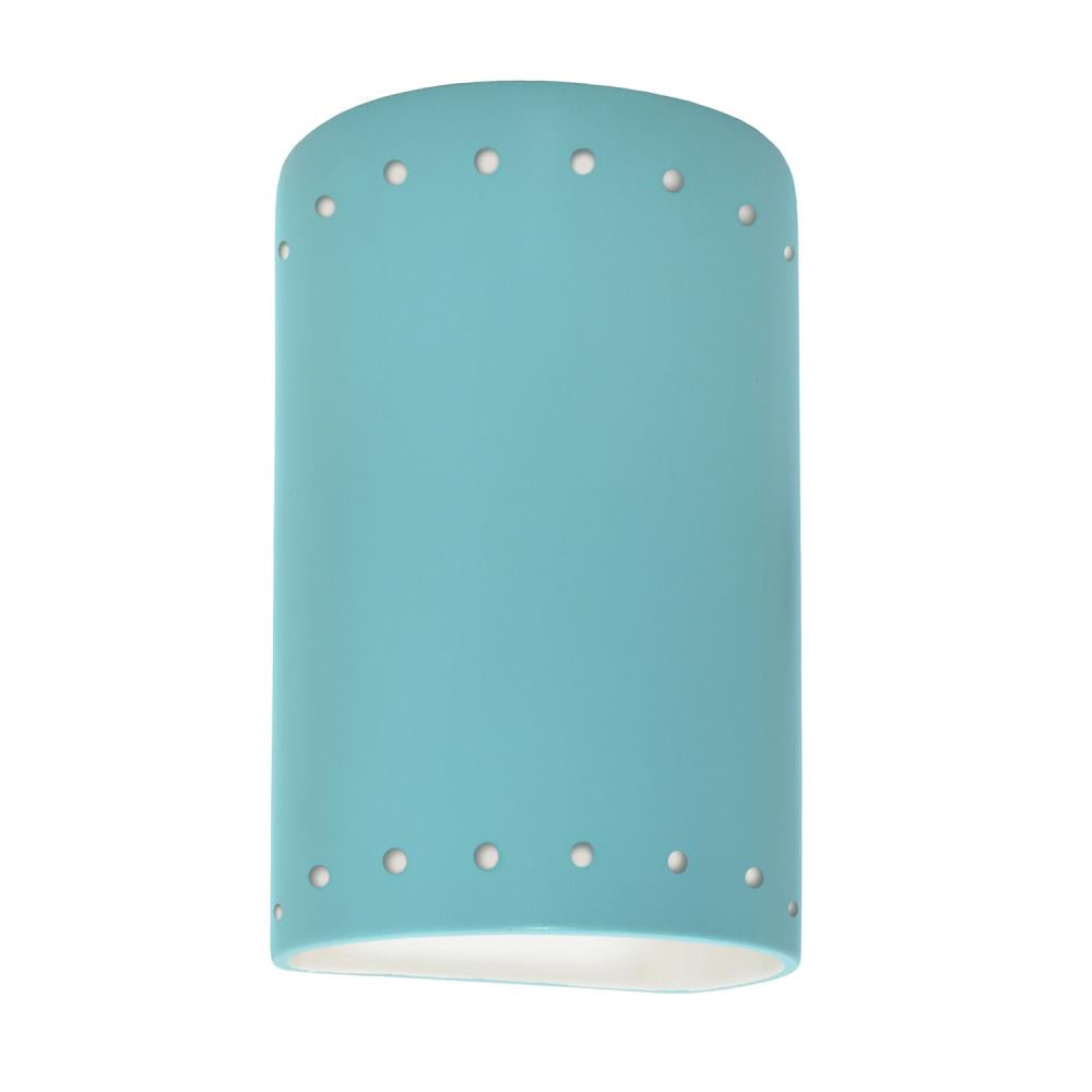 Justice Design Group CER-5990-RFPL Flush Mount - Blue