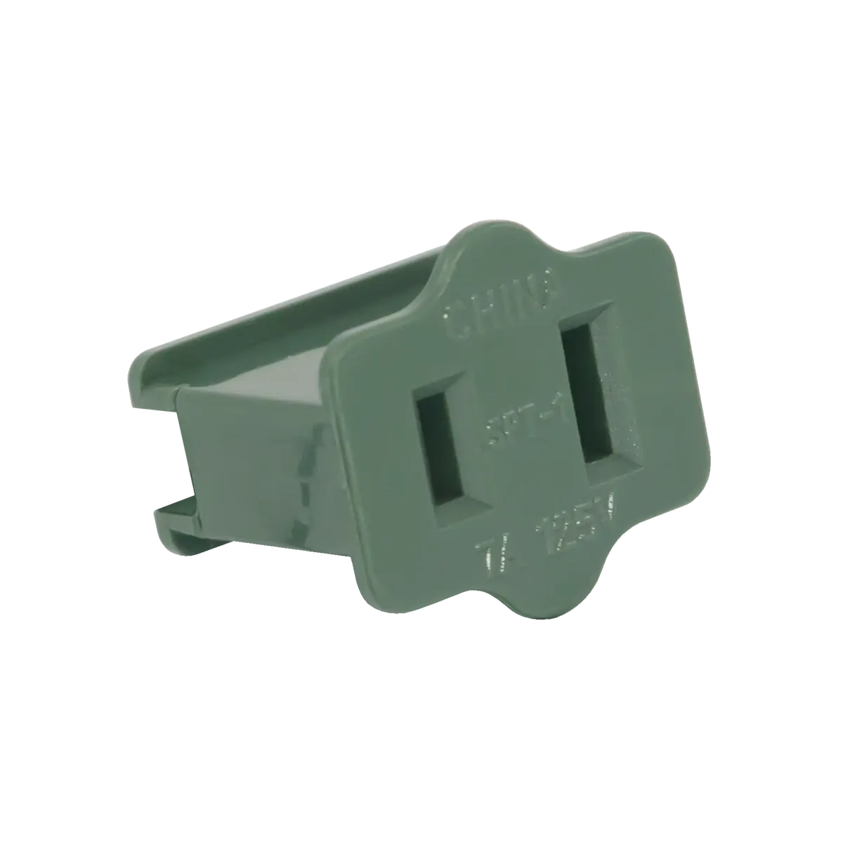 SPT1 Female Inline Socket Green Pack of 25