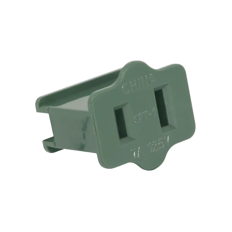 SPT1 Female Inline Socket Green Pack of 25