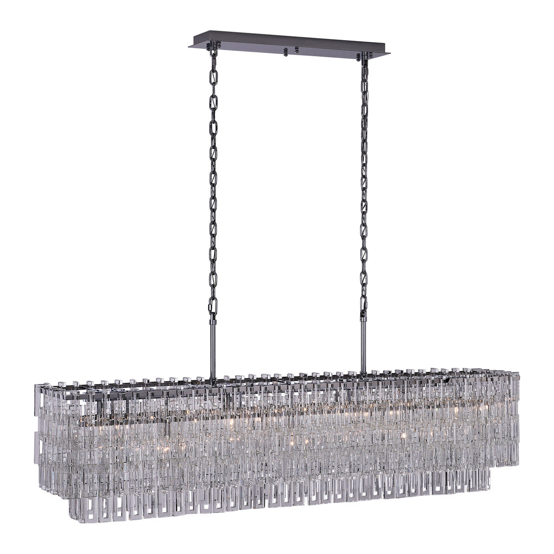 Catene 60-in 7 Light (40-watt) Chrome Linear Pendant