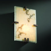 Clips Rectangle Wall Sconce (ADA) light