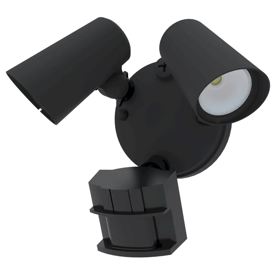 Fora Security Light w/Motion Sensor 3CCT Black