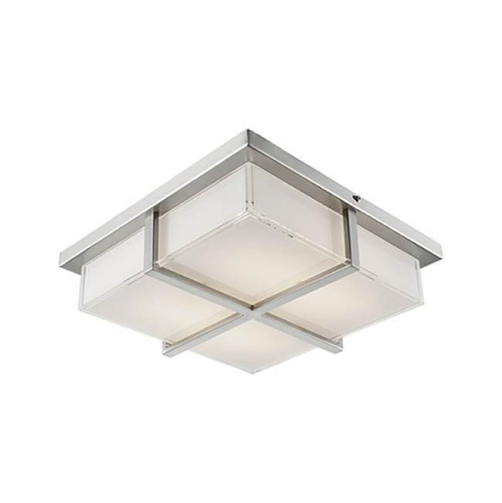 Kuzco Lighting NICKEL TONES FM2413-BN Flush Mount Transitional - Nickel