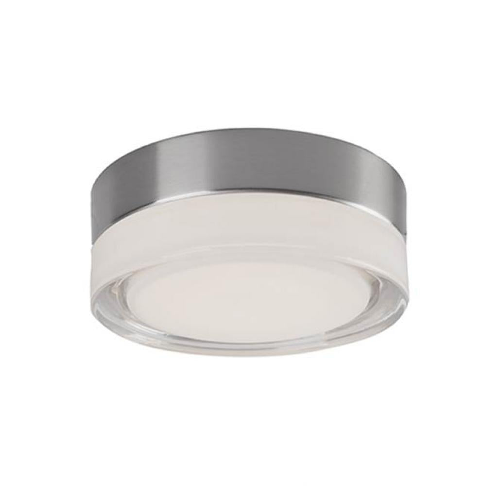 Kuzco Lighting NICKEL TONES FM3506-BN/CL Flush Mount Transitional - Nickel