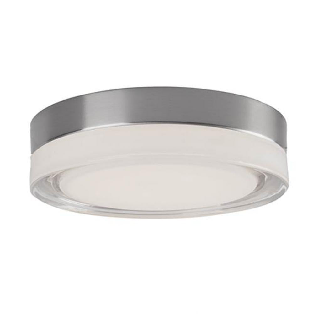 Kuzco Lighting NICKEL TONES FM3511-BN/CL Flush Mount Transitional - Nickel