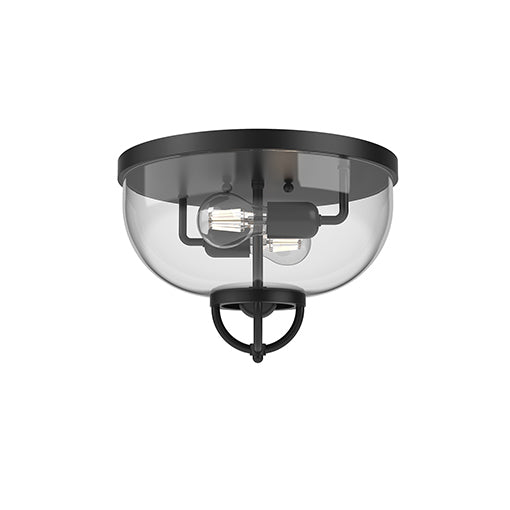 Alora Lighting FM361102MB Flush Mount Traditional - Black