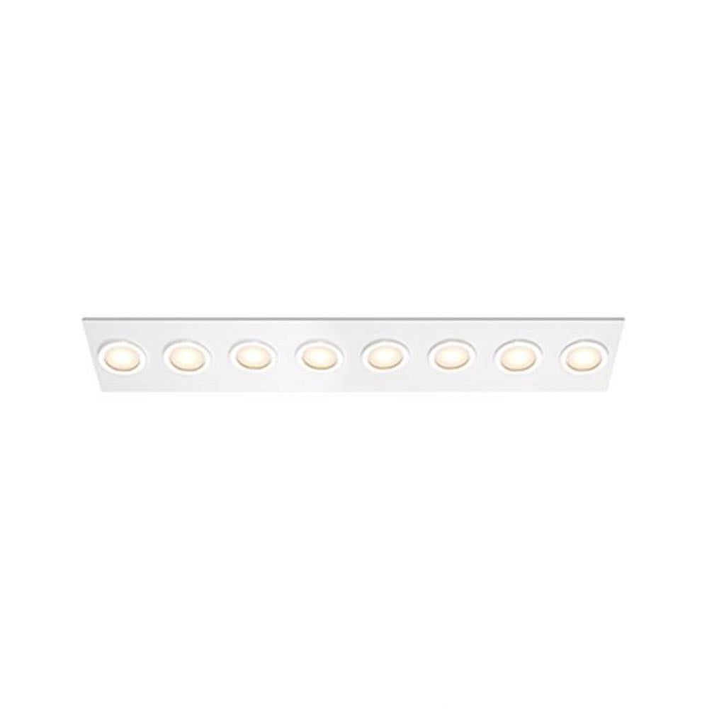 Kuzco Lighting WHITE FM4245-WH/CH Flush Mount Transitional - Chrome