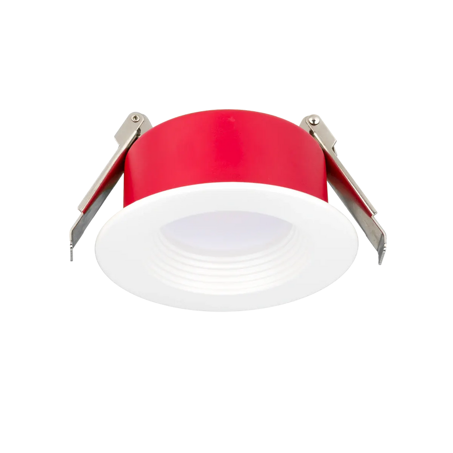 4inch Fire Rated Downlight, Deep Baffle, White Finish