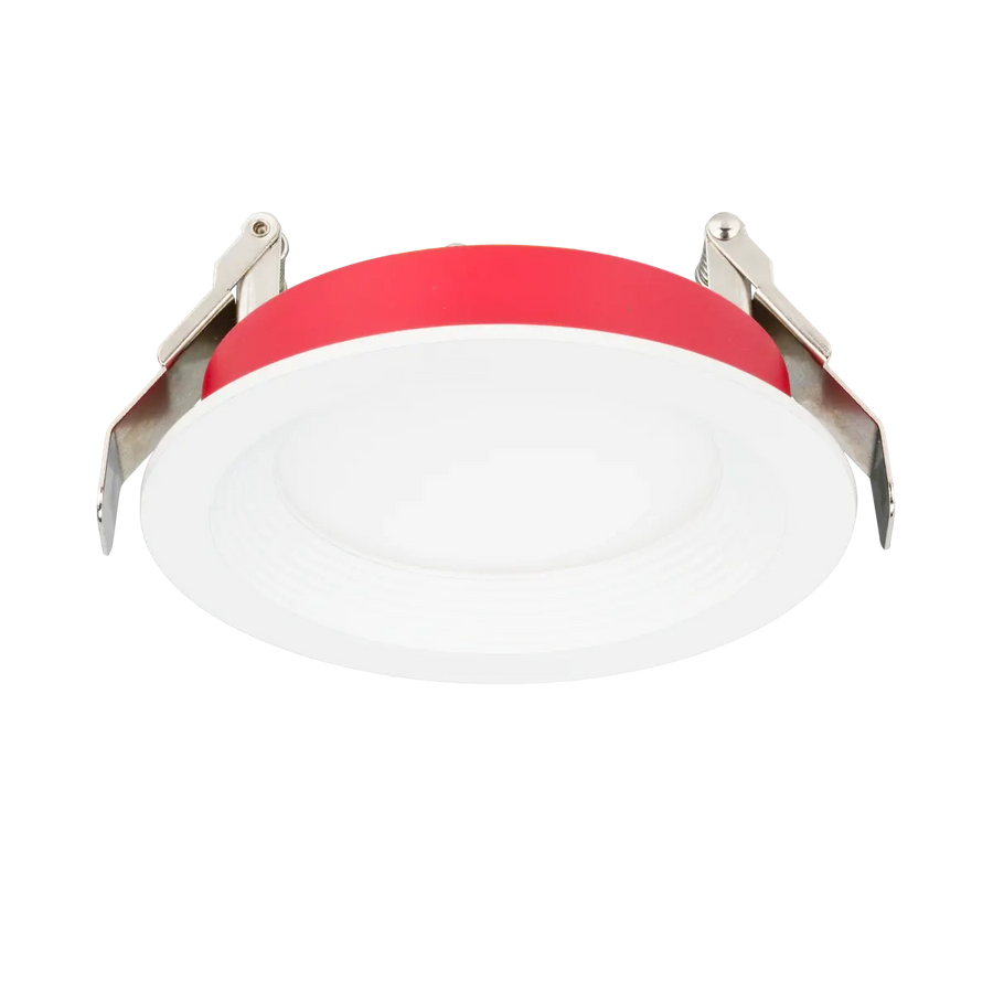4inch Fire Rated Downlight, Slim Baffle, White Finish