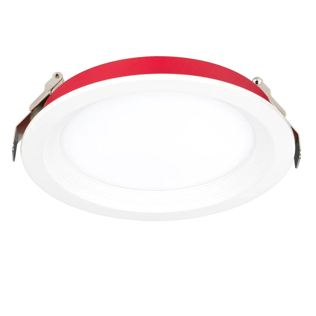 6inch Fire Rated Downlight, Slim Baffle, White Finish