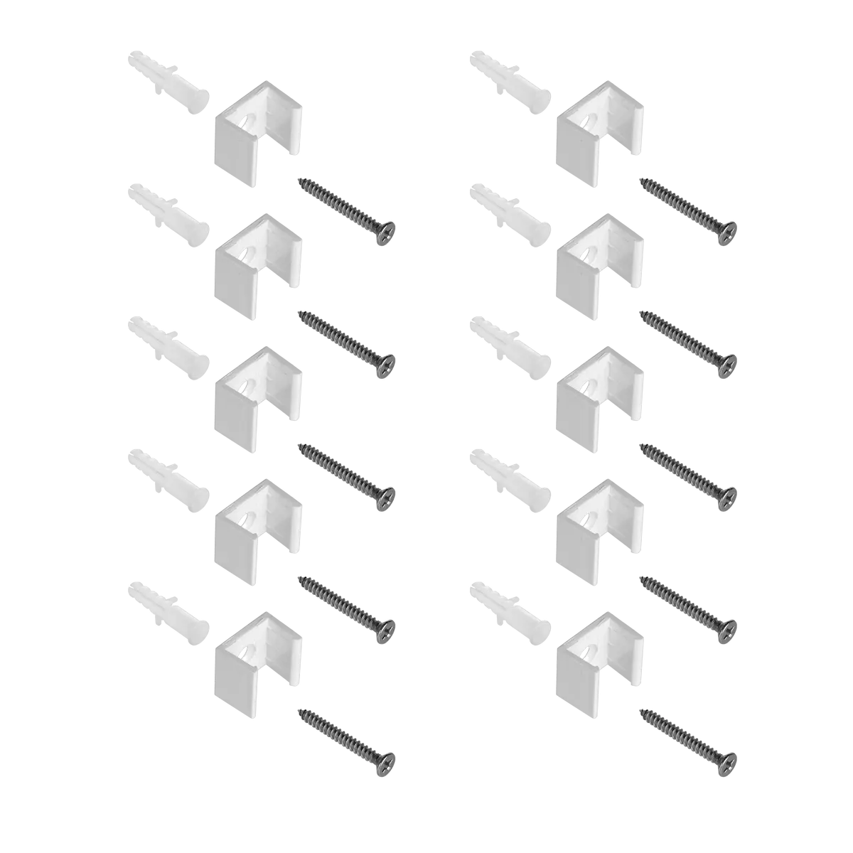 Pool Rated Neon (18mm) Mounting Clips