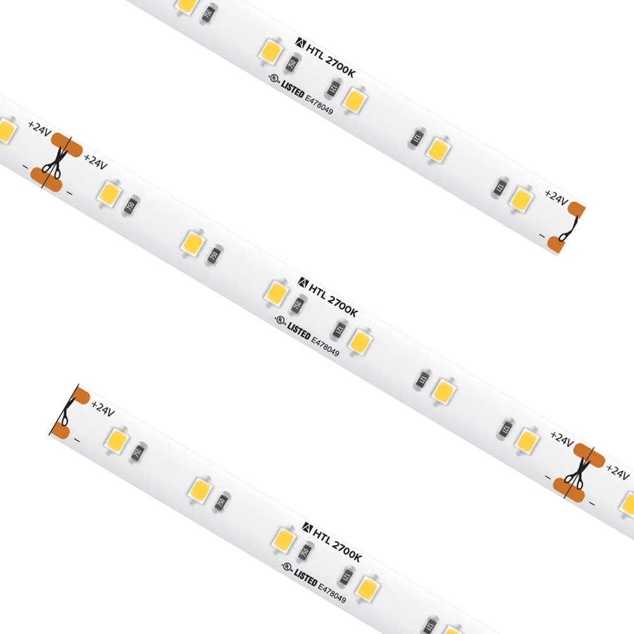 High Output Tape Light IP54 2700K 100Ft