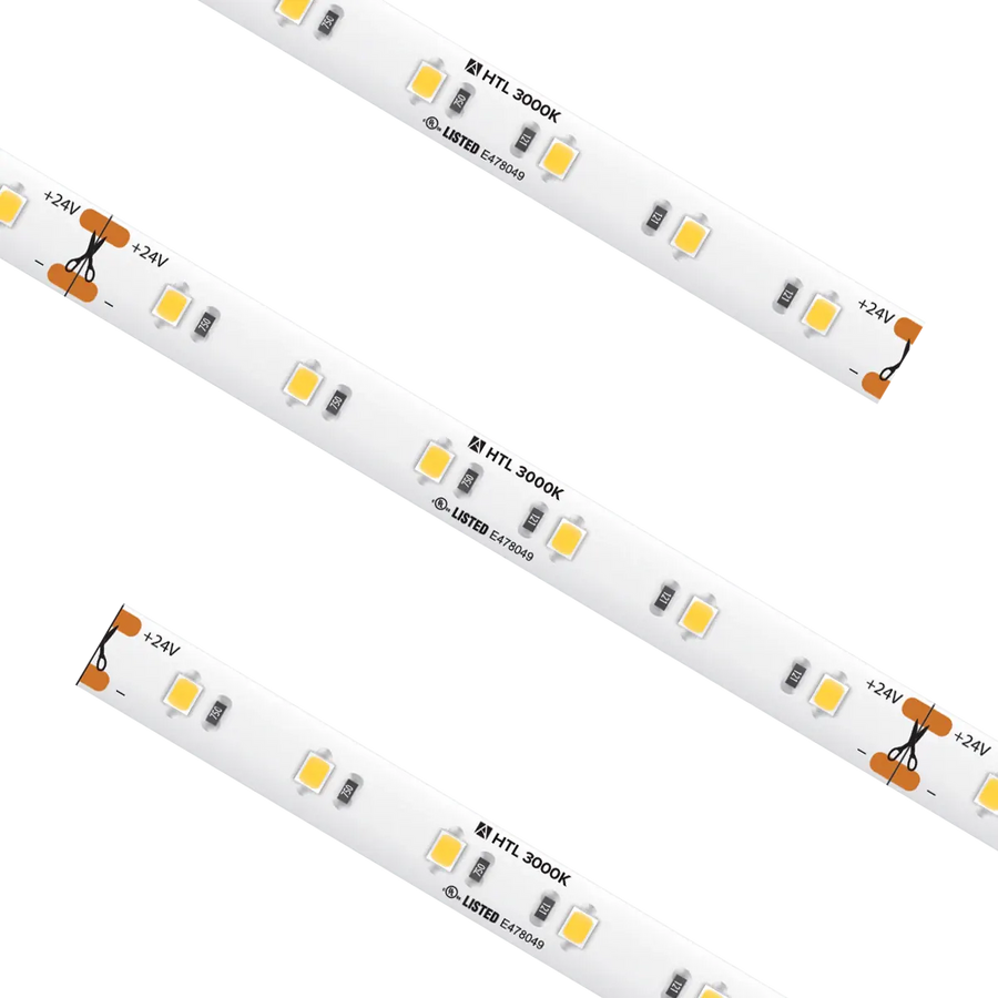 High Output Tape Light IP54 3000K 16.4Ft