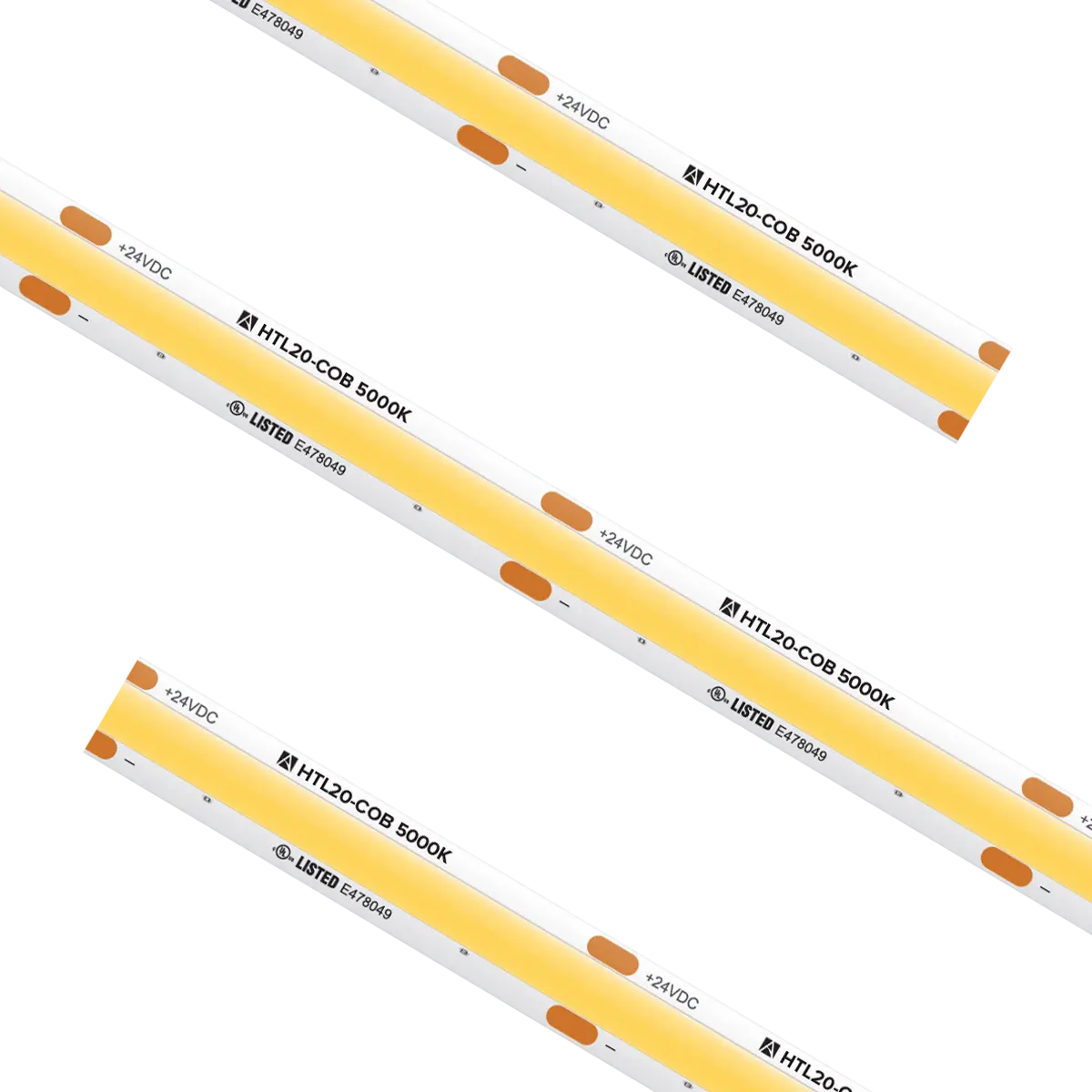 High Output COB Tape Light 5000K 16.4Ft
