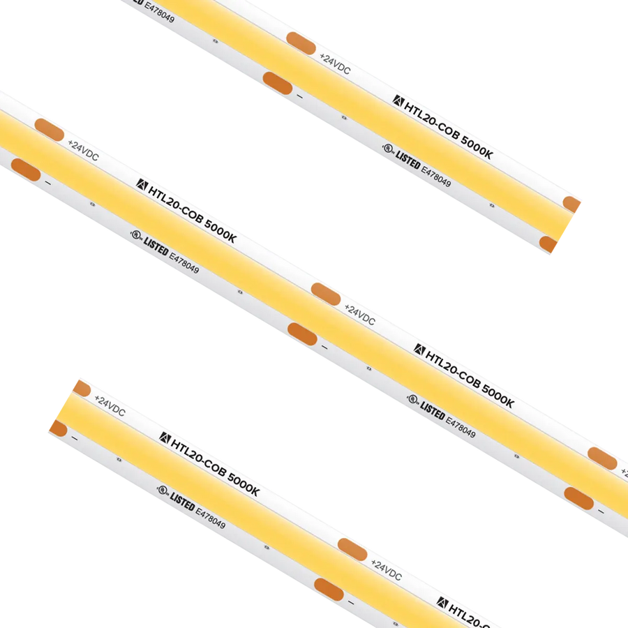 High Output COB Tape Light 5000K 16.4Ft