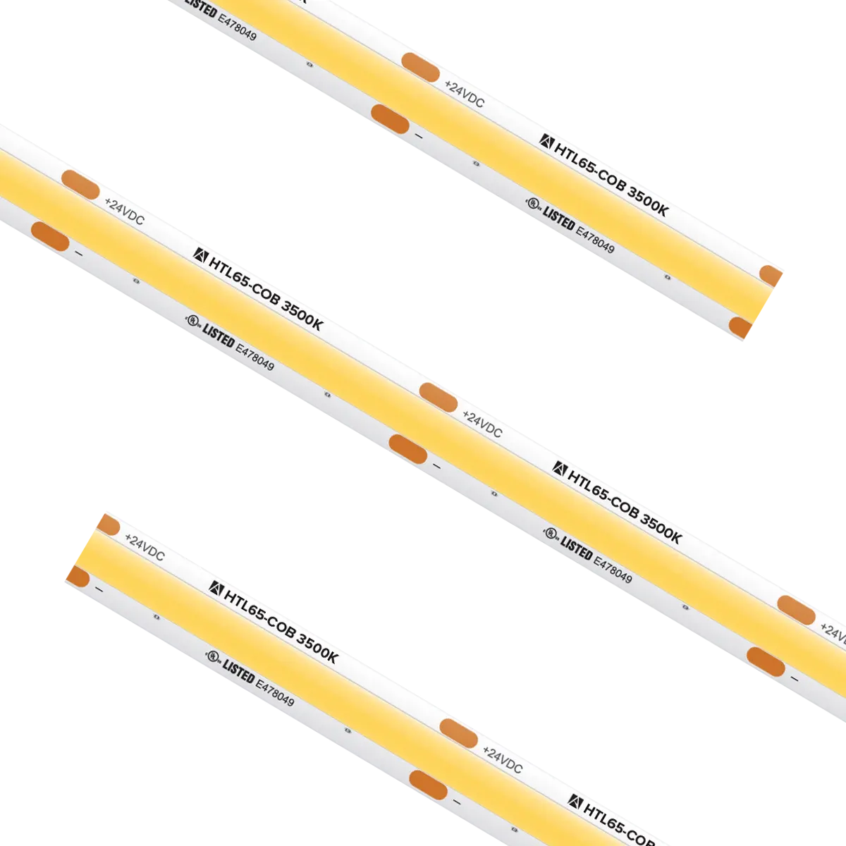 High Output COB Tape Light IP65 3500K 16.4Ft
