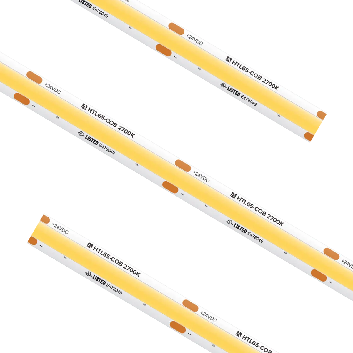 High Output COB Tape Light IP65 2700K Custom Cut