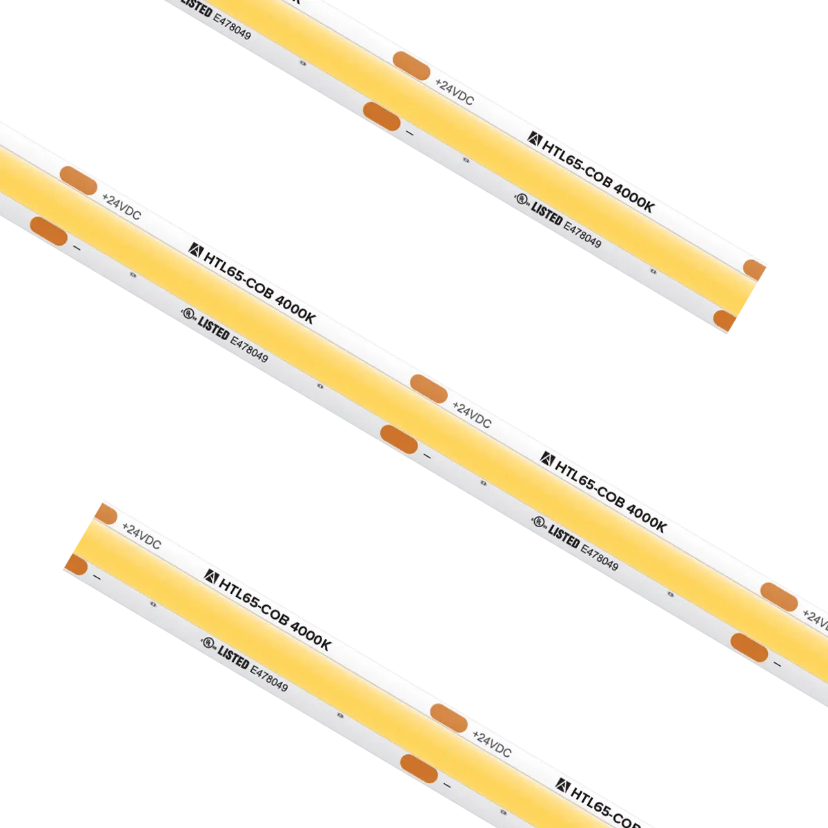 High Output COB Tape Light IP65 4000K 16.4Ft