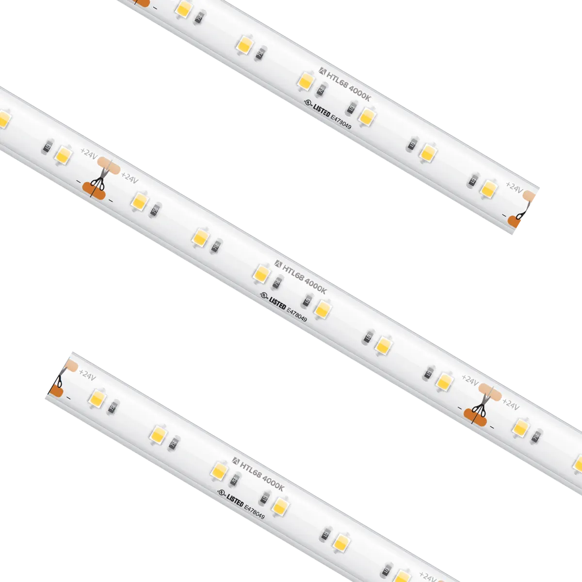 High Output Tape Light IP68 4000K 16.4Ft